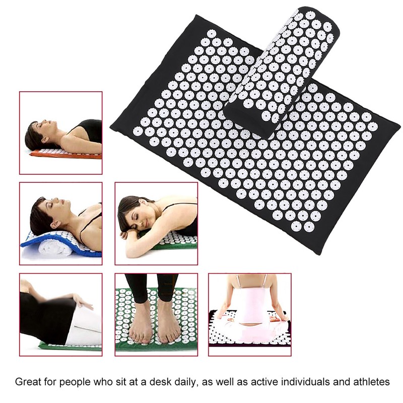 [通拓商品]Massage Mat Spike Acupuncture Pad Relieve Stress Pain Acupressure Cushion