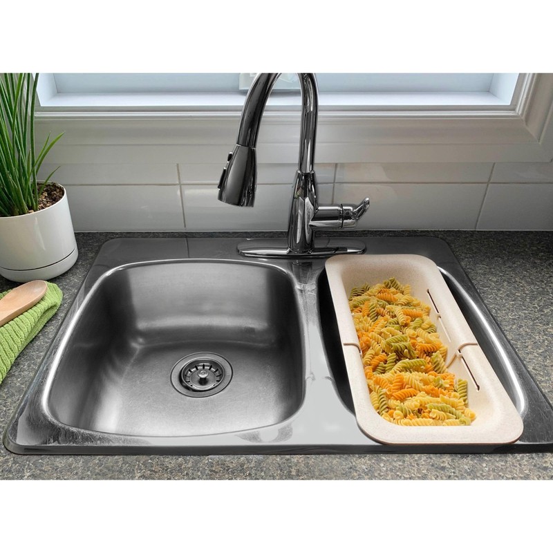 Starfrit Gourmet ECO - Over-The-Sink Colander - Expands up to