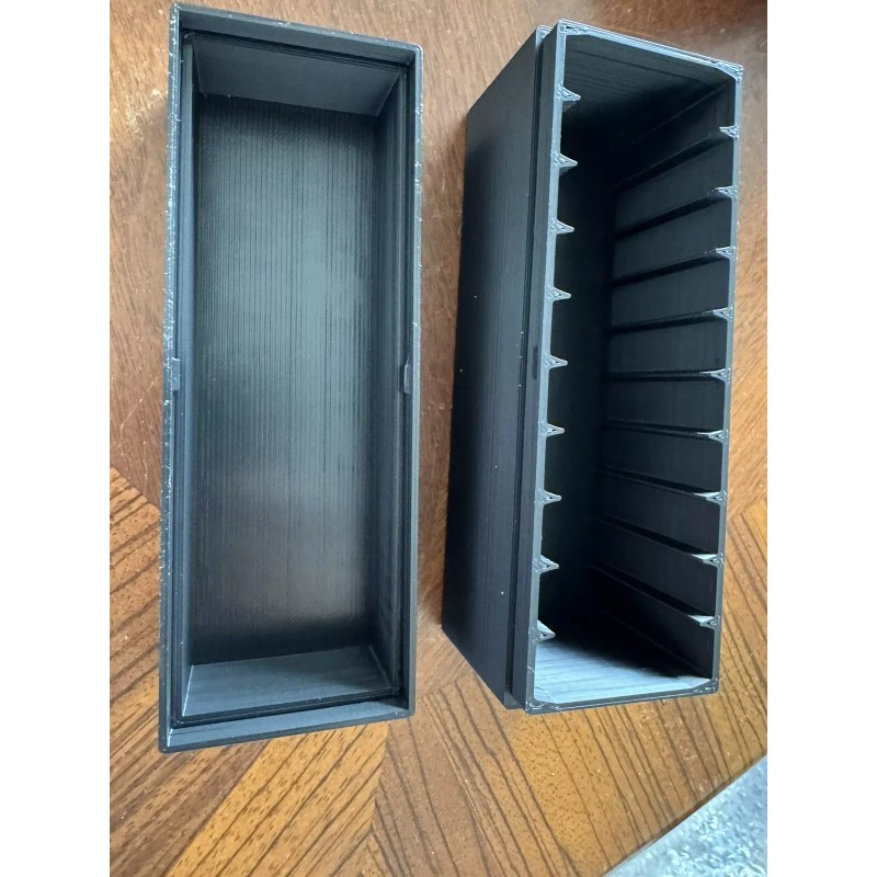 Storage Solutions 3DP Black Storage Box Holds 10x 5oz Silver