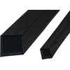 Urban Lane Funeral Tie - Mens Black Tie For Funeral