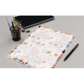 Dog Stationery - 8.5 x 11-60 Letterhead Sheets - Dog Letterhead (Dog)