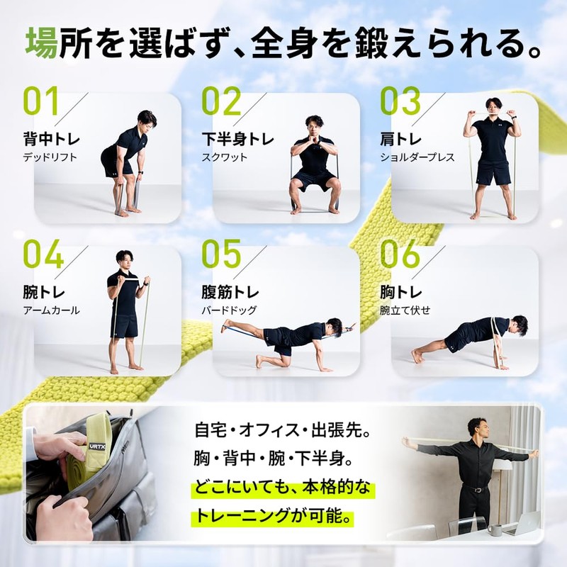【US Patent Obtained】VRTX Fitness Band - Durable, Skin-Friendly, Fully Washable,