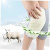 Baluue 1pair Knee Protectors for Outdoor Cycling Warm Leg Sleeves