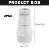 Pack of 2 pool hose adapter, pool hose connector, hose