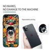 One Piece Set of Phone Ring Holders Black Mumbai Clivia