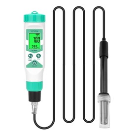 Smart pH Meter for Water, pH Measurement with pH Calibration Solution Kit | Monitor pH,pH Test Meter with 1.2 separate Electrode Cord，pH Testing for