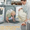 XNWQL Baby playpen, 79"x71"Baby Playpen with Mat Indoor＆Outdoor Playpen for