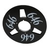 1/4 10in Take Up Reel 3 Holes Open Reel Aluminum