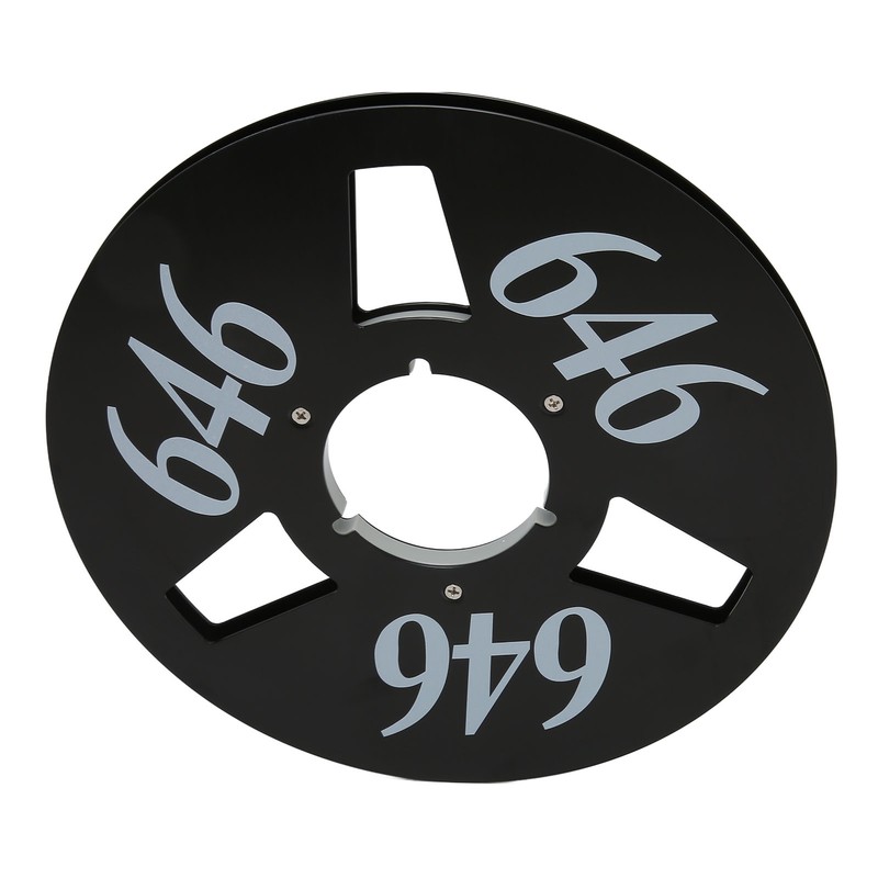 1/4 10in Take Up Reel 3 Holes Open Reel Aluminum