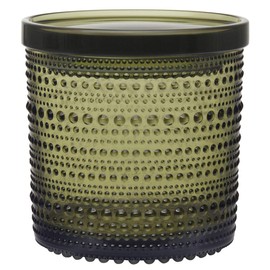 Iittala Kastehelmi Tin with Lid, Green, 116 x 114 mm