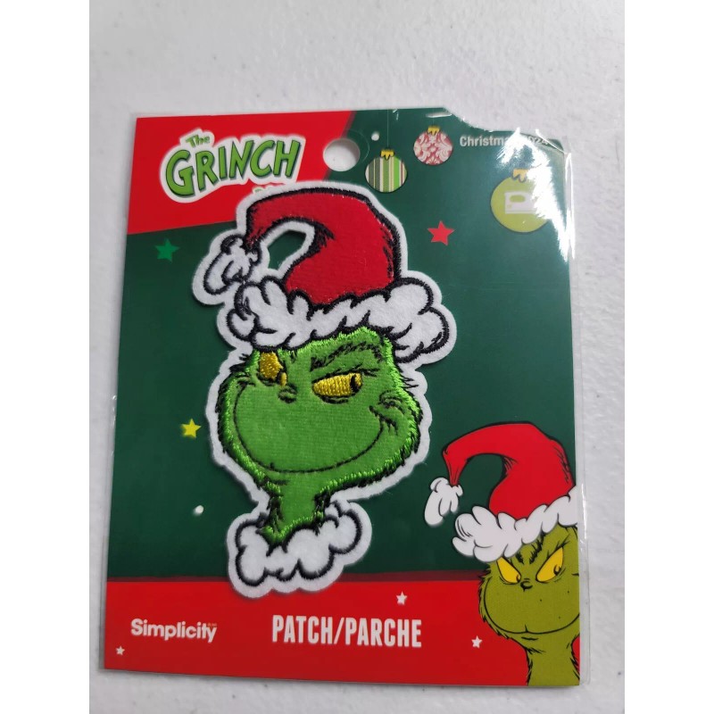 The Grinch Iron On Patch ST2