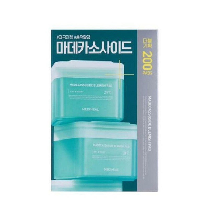 Mediheal 메디힐마데카소사이드흔적패드 진정팩 100매 (+100매) Mediheal Medecassoside Intensive Calming Pad
