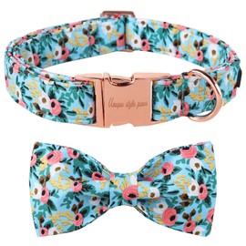 Unique style paws Dog Collar Bow tie Collar Adjustable Collars for Dogs and Cats Small Medium Large
