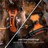 Floxik Dog Harness Orange M, Anti-Pull Chest Harness, Reflective &