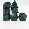 Mini Metallwürfel - Arkane Patina - 7 Teile Set -