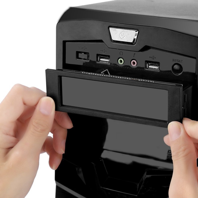 5-Fans Speed Computer Fan Controller CPU Temperature Sensor PC Cooling