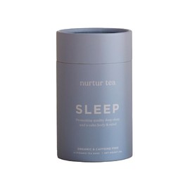 Nurtur Tea Sleep Tea Loose Leaf – Magnesium Rich Rooibos Blend with Chamomile, Cinnamon, Rose Petals & Nettle – Caffeine Free Herbal Tea for Relaxation and Restful Sleep