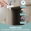 Inaya Complete Baby Proofing Kit - Child Safety Hidden Locks