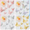 311Pcs Flower Wrapping Paper Kit with 100 Sheets Waterproof Floral