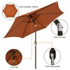 Blissun 7.5 ft Patio Umbrella, Yard Umbrella, Outdoor Market Umbrella