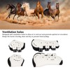Horse Front Tendon Boots Adjustable Breathable Open Front Protective Horse