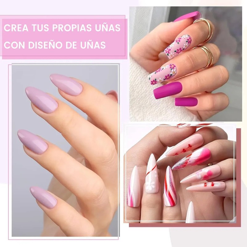 Esmalte En Gel Semipermanente Manicura Profesional 12 Colors