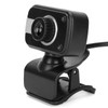 Acouto Cámara Web USB 0. P 480p Luz LED Cámara