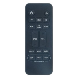 PERFASCIN RC-1236 Replacement Remote Control fit for Denon DHT-S216H DHT-S216 DHTS216 DHTS216H Home Theater Soundbar System