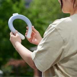 JAJU [JAJU] Neck cooler that cools you down_Blue