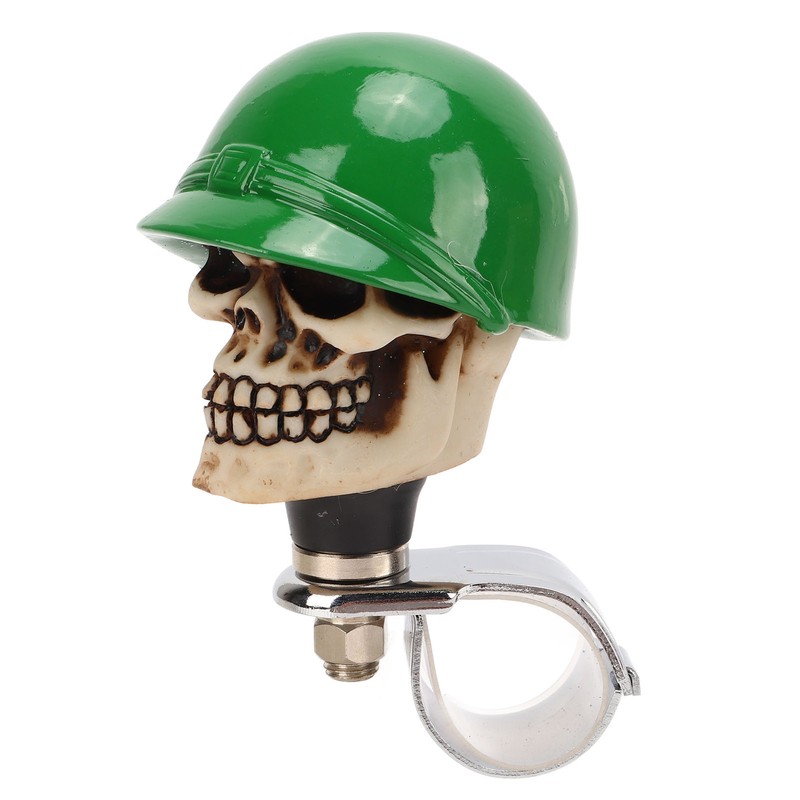 Skull Shape Steering Wheel Spinner Booster Car Power Handle Suicide
