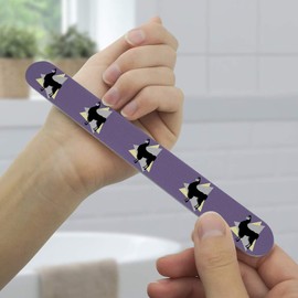 Gothic Llama Double-Sided Nail File Emery Board Set 4 Pack