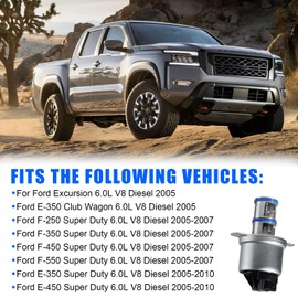 EMTMOUN EGV1031 EGR Valve For Ford F250 F350 F450 F550 2005-2007, Super Duty E350 E450 2005-2007 Excursion 2005 6.0L V8, Replace# 5C3Z9F452AA