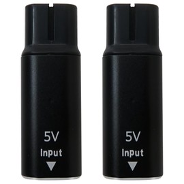 WELURE 2x 5V Type-C Shaver Adapter Charging Converter for Philipss for Norelcoo OneBlade QP2724 QP2834 QP4530 MG5910 MG7910 MG9510 QP1924 QP1324, USB-C Shaver Charger Converter Without Charger Cord