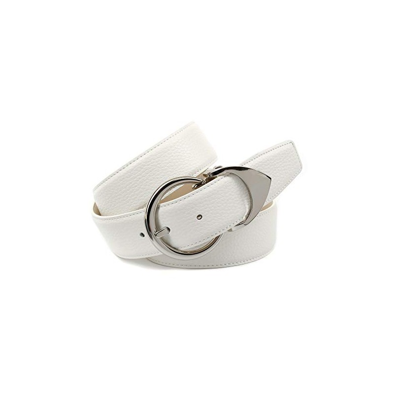Anthoni Crown Women's Belt 1RX.T90, White (white 090)