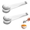 2 Pcs Stainless Steel Tea Bag Squeezer – Effortless &