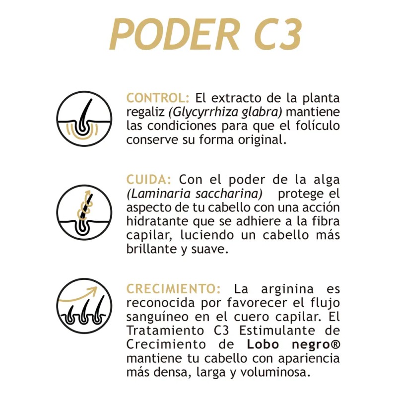 Cera Efecto Mate Cabello, Barba Y Bigote 85g Lobo Negro