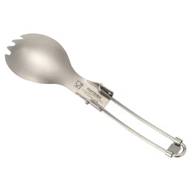 Nordisk cutlery Titanium spork, foldable