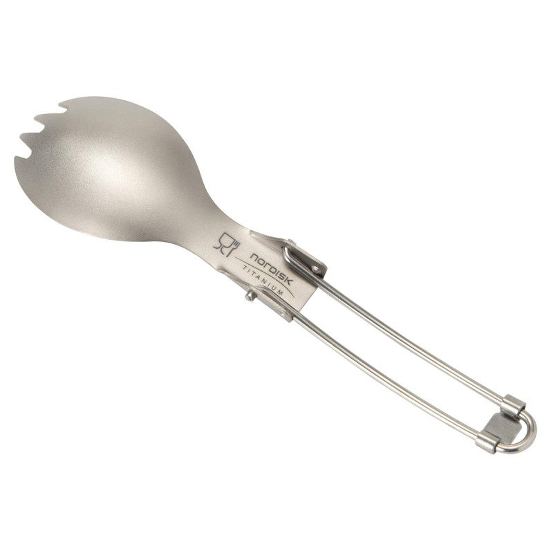 Nordisk cutlery Titanium spork, foldable
