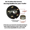 Genuine Bearing Buddy® 2047A Chrome Plated - (Includes The Vinyl
