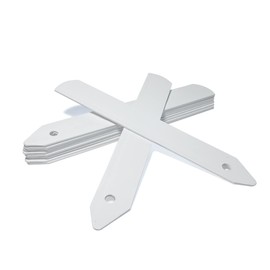 Qty 100 x 4" White Stick In Plant Labels