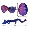PDUODOU Mini 3D Printed Dragon Eggs 5PCS with Rainbow Color