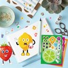 24 Sheets Fruit Make a Face Sticker, Make Your Own