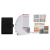 A6 Loose Leaf Notebook with Paper Detachable Leather Cover 6