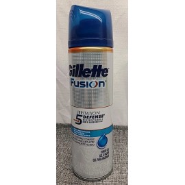 Gillette Fusion  Irritation 5 Defense Shave Gel 7oz Lot Of 1 Shaving Cream