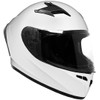 GDM Venom Motorcycle Helmet Full Face (Gloss White - Gold