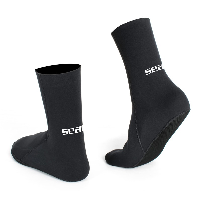 SEAC Standard HD Standard Hd Socks 2.5mm - Black, 2X-Large
