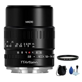 TTArtisan 40mm F2.8 APS-C Macro Lens 1:1 Magnification Manual Focus Camera Lens for Panasonic/Olympus M4/3 Camera G1 G85 GF1 GF9 GM1 GH2 GH5 EM10II EPL9 EPM1 EM10III