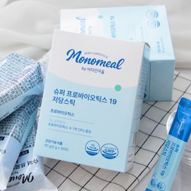 Vitamin Village [5 month supply] Vitamin Village Monomil Super Probiotics 19 Low Sugar Stick Lactobacillus 30 packets, 5 units / [5개월분] 비타민마을 모노밀 슈퍼 프로바이오틱스 19 저당스틱 유산균 30포, 5개