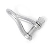 6mm Twisted Shackles Stainless Steel A4-Marine Grade (316) - for