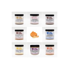 Nutty Novelties Peanut Butter and Nut Butters - 8 oz (pack of 3) - All Natural ingredients - Combo 3